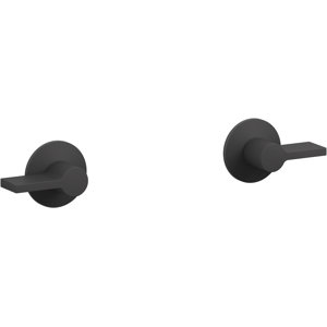 Kohler Components Wall-Mount Bathroom Sink Faucet Trim with Oyl Handles ...